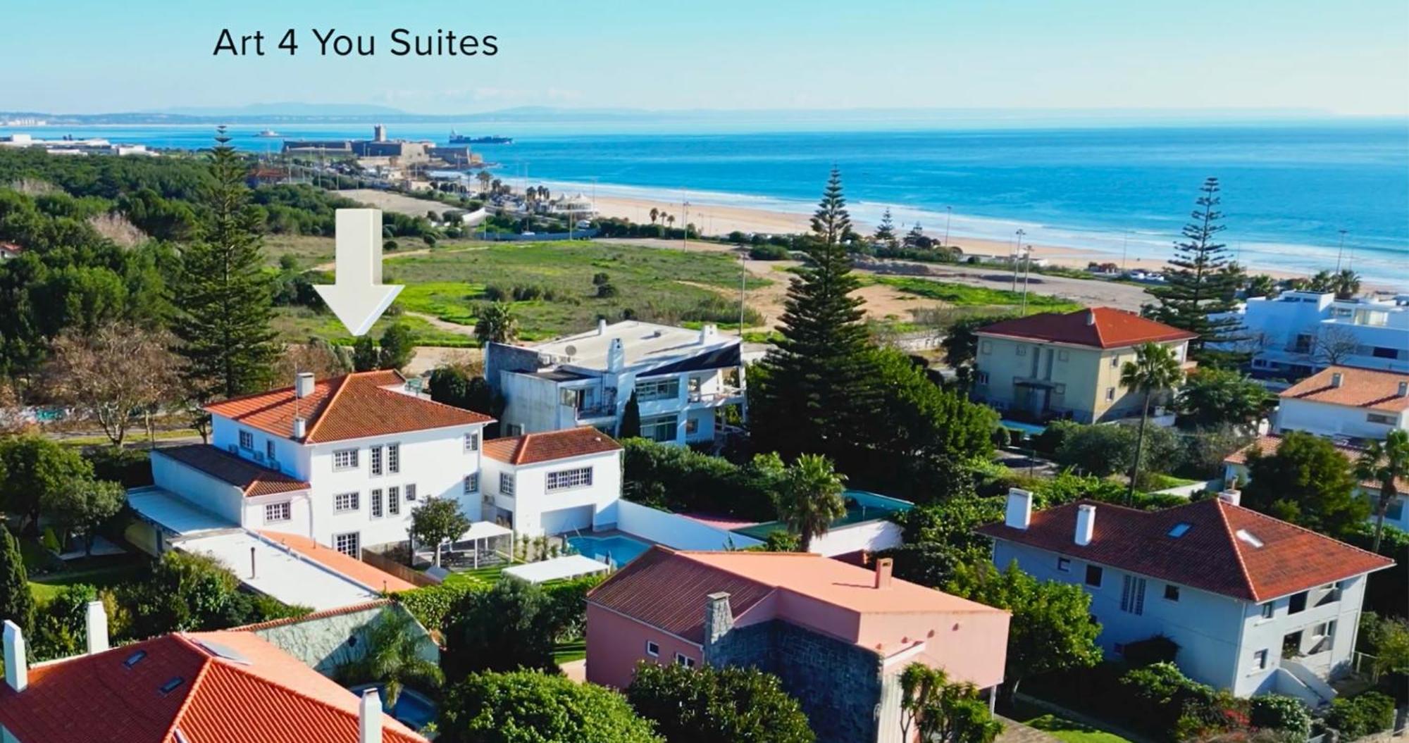 Art 4 You Carcavelos Suites Eksteriør billede
